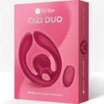 SNAIL VIBE - GIZI DUO STYMULATOR PARY PILOT BORDOWY